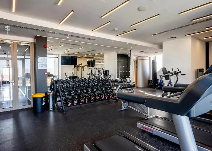 Apartmán Luxury 2br Center 360 With Pool, Gym, Sauna Nikósie